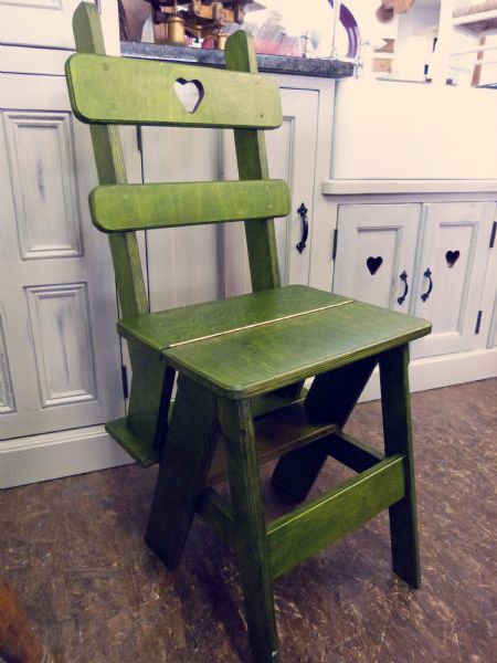 green library chair